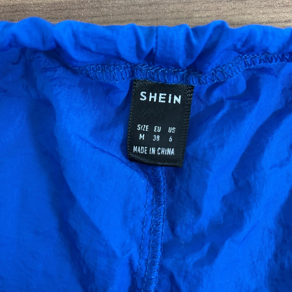 Blue Drawstring Pants - Picture 3 of 4